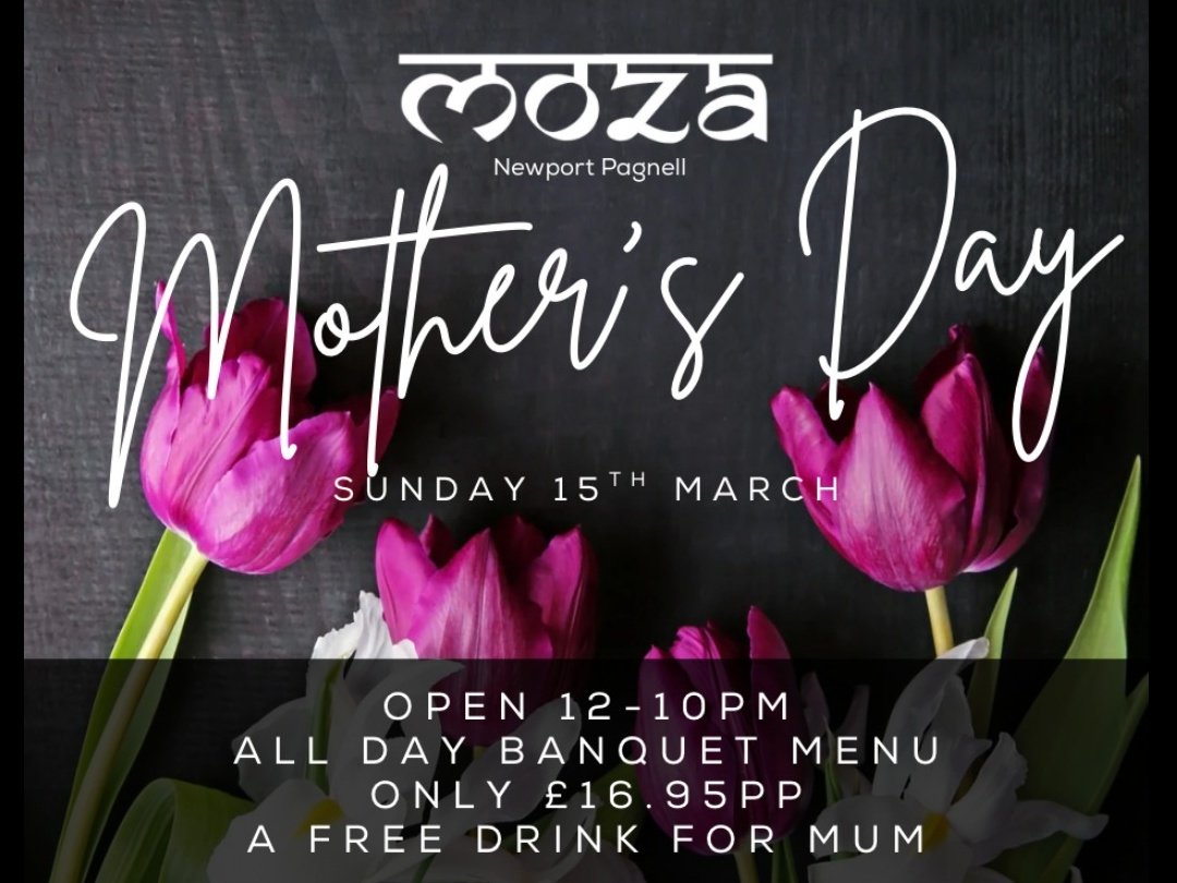 Celebrate Mother’s Day at Moza 💐